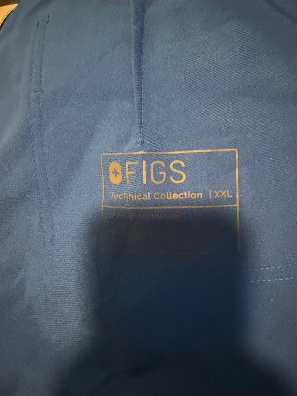 NWOT Figs Men's Royal Blue Joggers with Drawstring